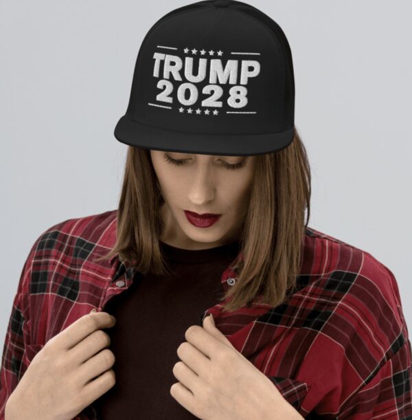 Trump 2028 5 Panel Trucker Cap
