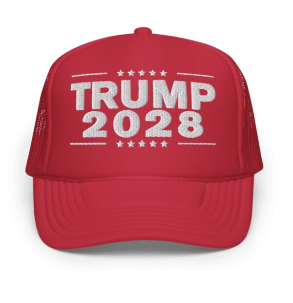 Trump 2028 Foam trucker hat