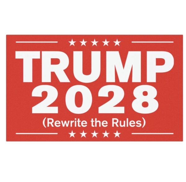 Trump 2028 (Rewrite the rules) Car Magnets