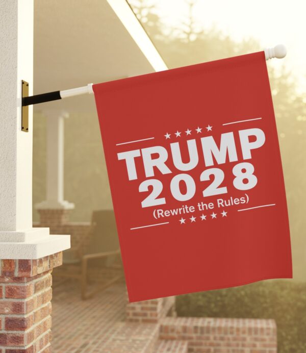 Trump 2028 (Rewrite the rules) Flag