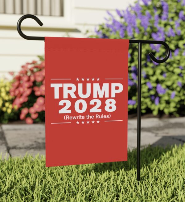 Trump 2028 (Rewrite the rules) Flag