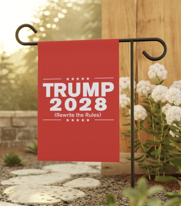 Trump 2028 (Rewrite the rules) Flag