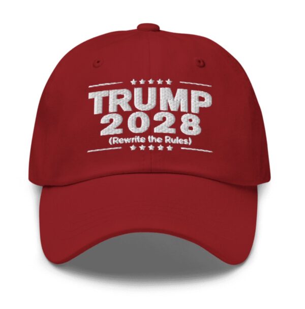 Trump 2028 ( Rewrite the rules ) Hat