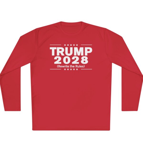 Trump 2028 (Rewrite the rules) Long Sleeve T-Shirt