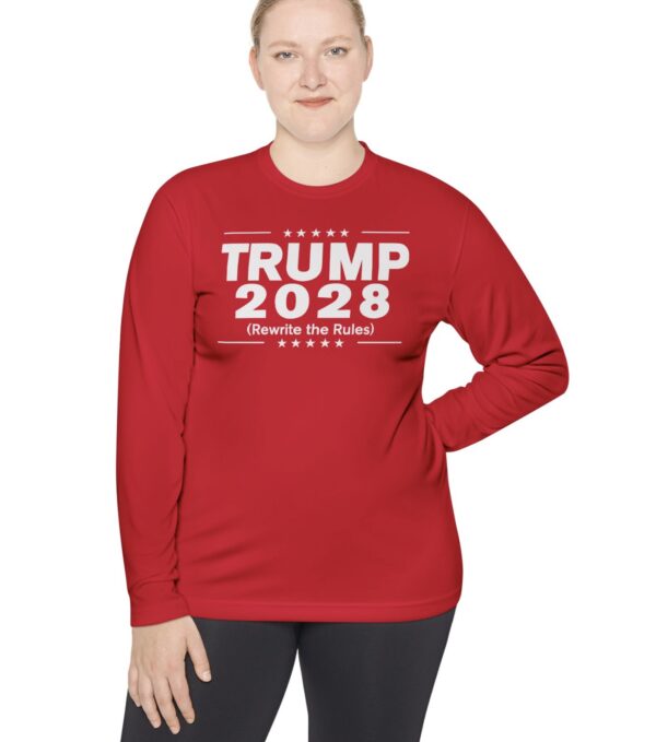 Trump 2028 (Rewrite the rules) Long Sleeve T-Shirt