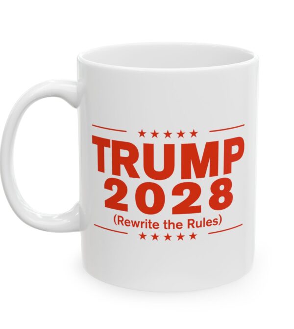Trump 2028 (Rewrite the rules) Mug