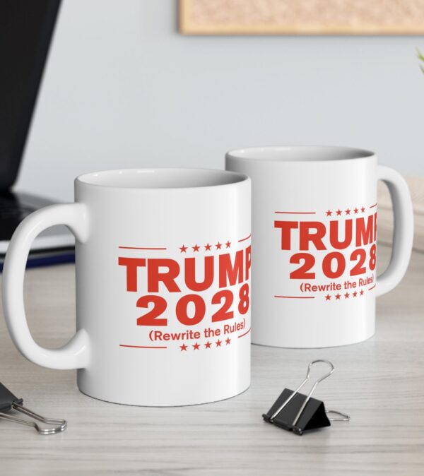 Trump 2028 (Rewrite the rules) Mug
