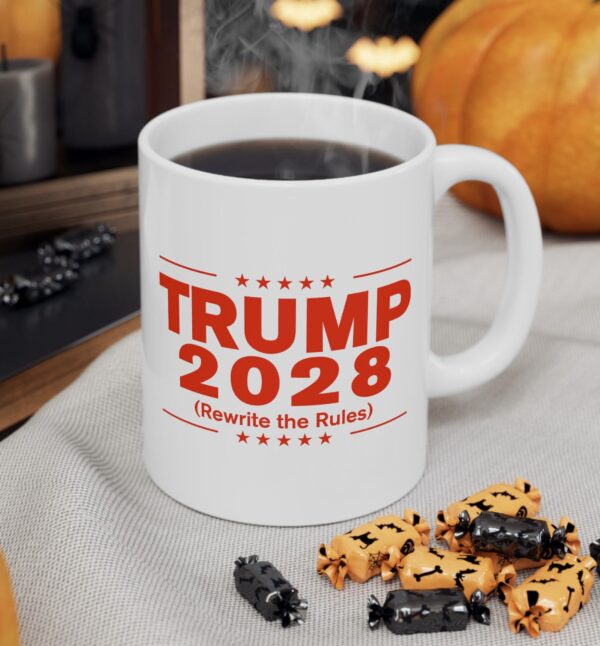 Trump 2028 (Rewrite the rules) Mug