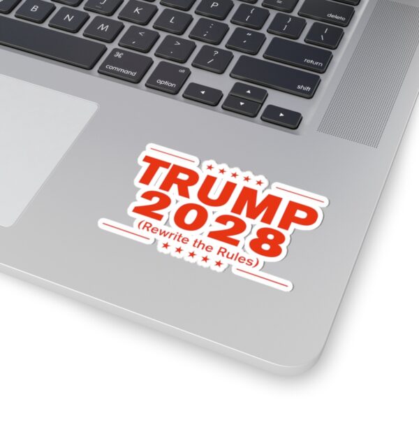 Trump 2028 (Rewrite the rules) Stickers