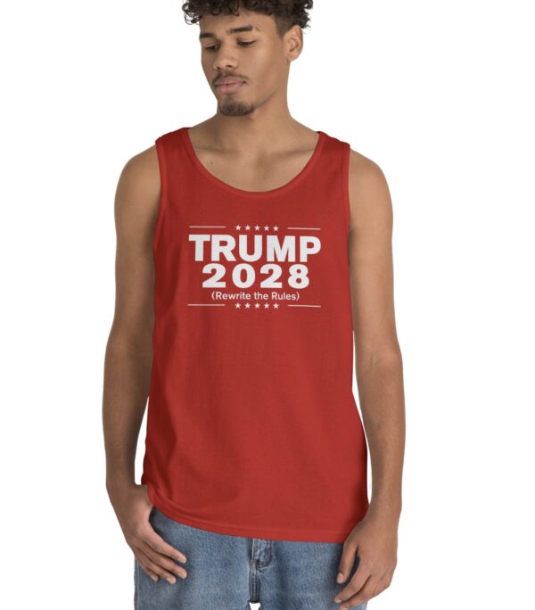 Trump 2028 (Rewrite the rules) Tank Top