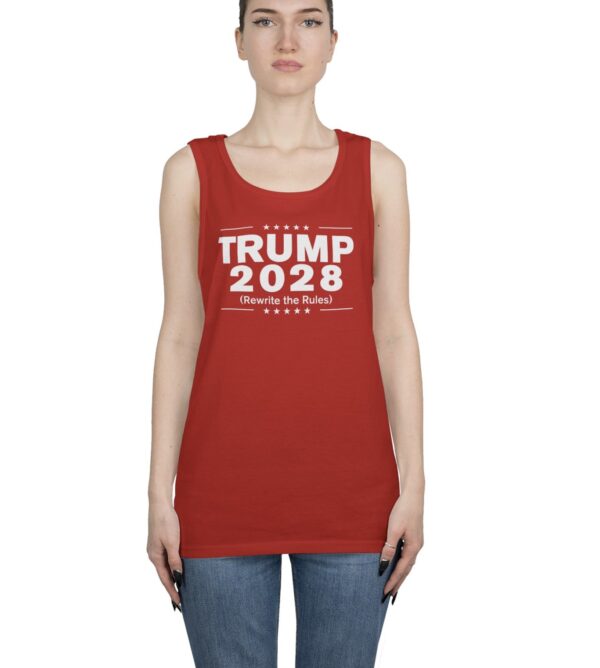 Trump 2028 (Rewrite the rules) Tank Top