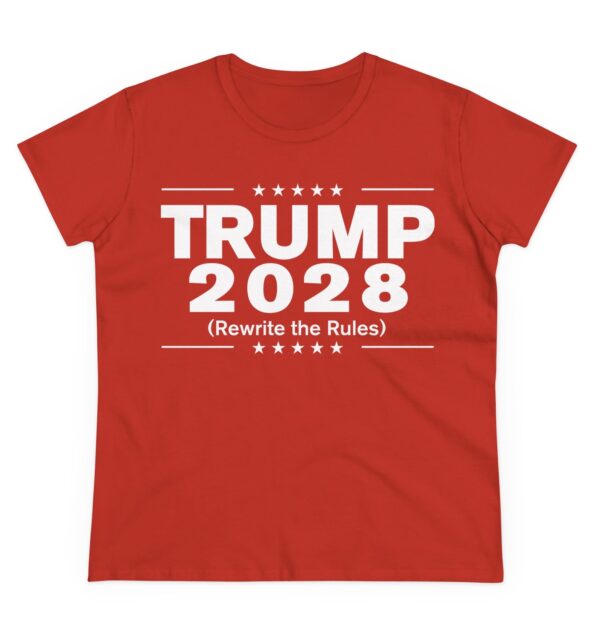 Trump 2028 (Rewrite the rules) Women's T-Shirt