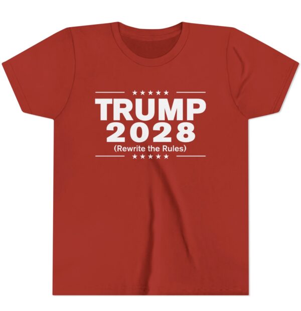 Trump 2028 (Rewrite the rules) Youth T-Shirt