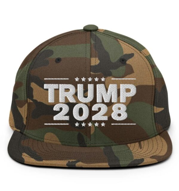 Trump 2028 Snapback Hat