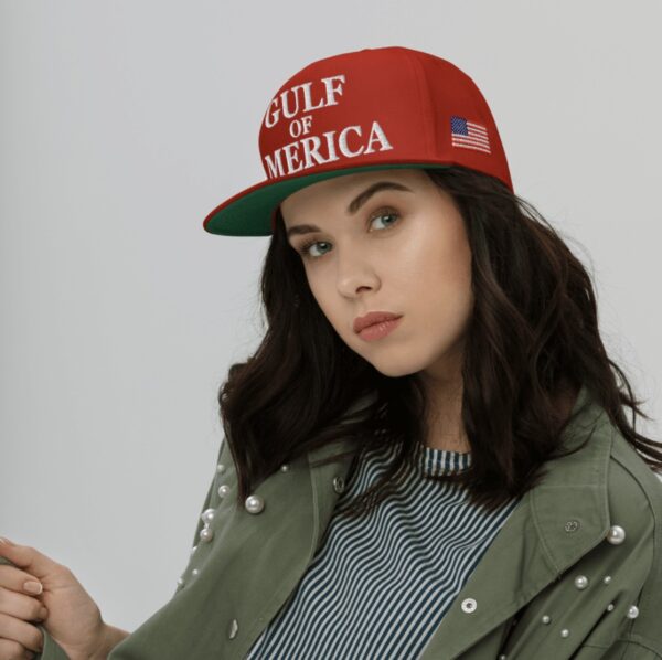 Elon Gulf Of America Flat Bill Cap