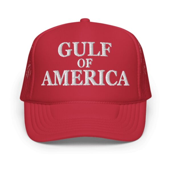 Elon Gulf Of America Foam Trucker Hat