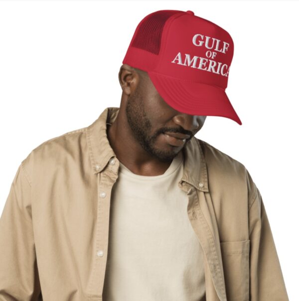 Elon Gulf Of America Foam Trucker Hat