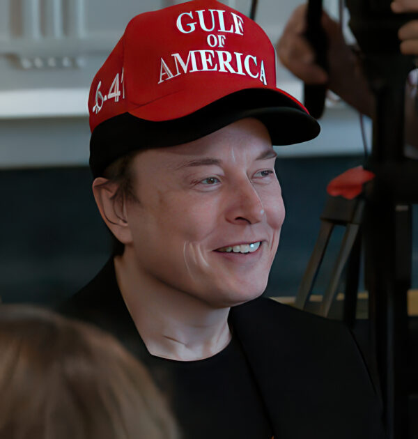 Elon Musk Gulf of America Red Hat
